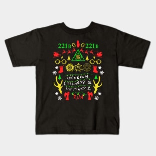 Multifandom Ugly Christmas Sweatshirt Kids T-Shirt